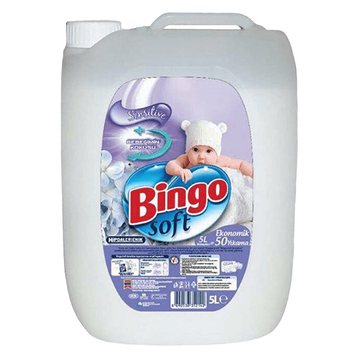 BİNGO SOFT YUMUŞATICI SENSİTİVE 5 LT