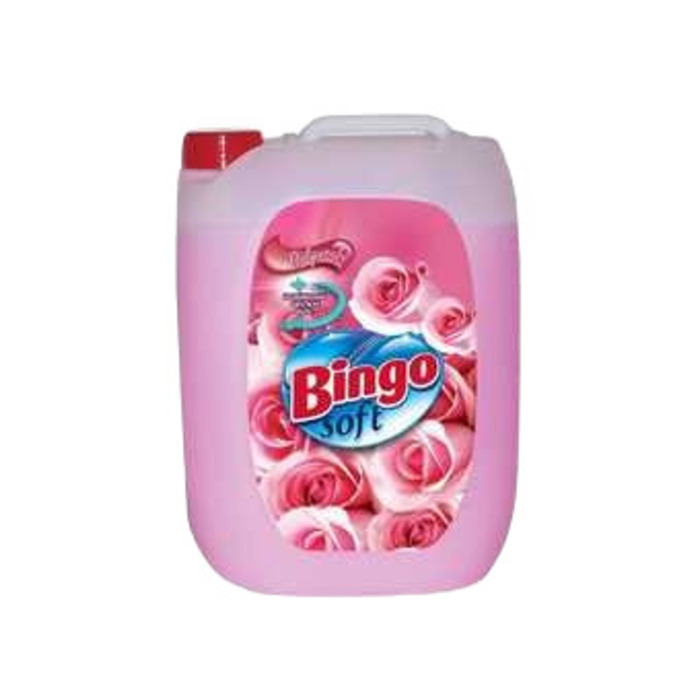 BİNGO SOFT YUMUŞATICI GÜLPEMBE 5 LT