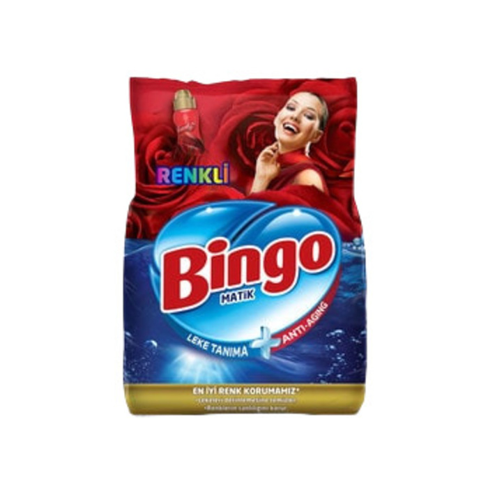 BİNGO MATIK TOZ DETARJAN RENKLİLER İÇİN 4 KG