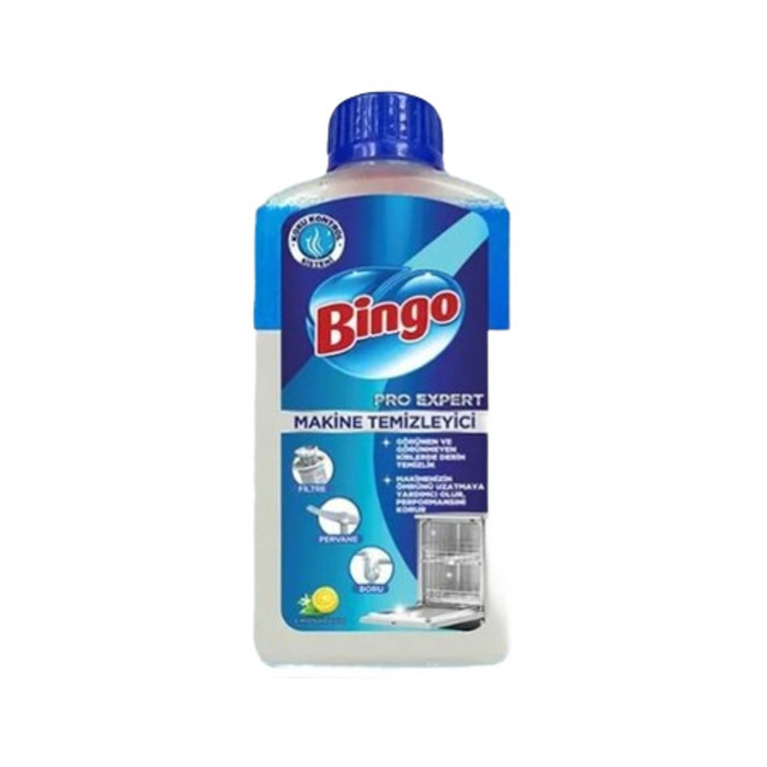 BİNGO BULAŞIK MAK.TEMİZLEYİCİ 250 ML