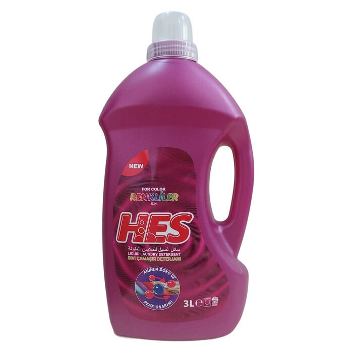 HES SIVI ÇAMAŞIR DETARJANI RENKLİLER 3 LT