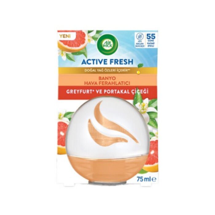 AİR WİCK ACTİVE FRESH BANYO HAVA FERAHLATICISI GREYFURT VE PORTAKAL ÇİÇEğİ 75 ML
