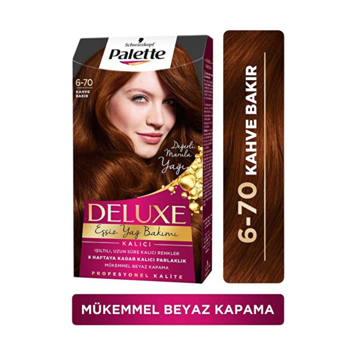 PALETTE DELUXE 6-70 KAHVE BAKIR SAÇ BOYASI