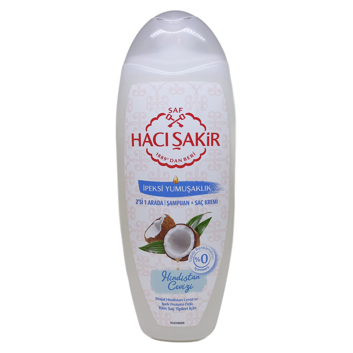 HACI ŞAKİR NORMAL SAÇLAR İÇİN HİNDİSTAN CEVİZİ ÖZLÜ ŞAMPUAN 500 ML