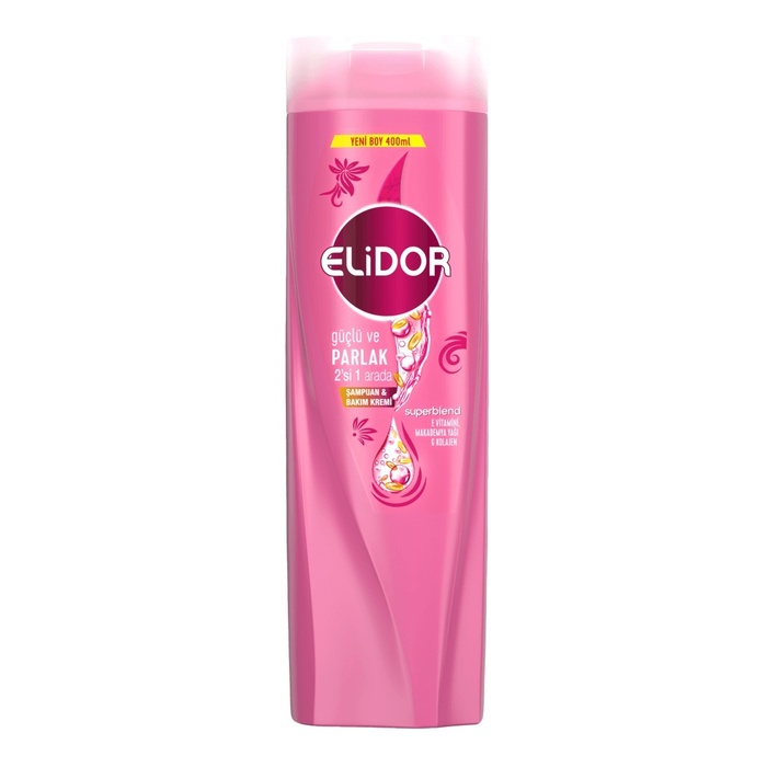 ELİDOR GÜÇLÜ&PARLAK 2IN1 SH 400 ML 412 GR