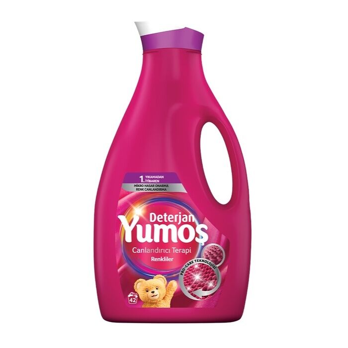 YUMOŞ SIVI DETERJAN RENKLİLER 2500 ML *6