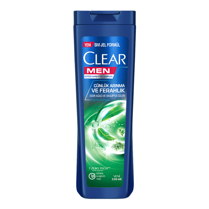 CLEAR MEN GÜNLÜK ARINMA VE FERAHLIK ŞAMPUAN 350 ML