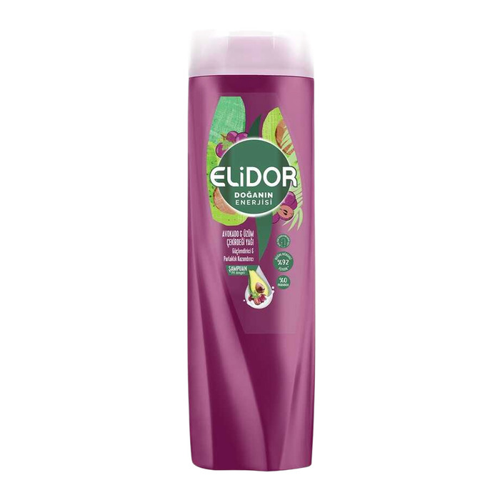 ELİDOR AVOKADO VE ÜZÜM ÇEKİRDEĞİ TERAPİSİ ŞAMPUAN 400 ML