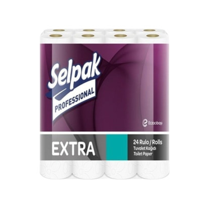 SELPAK PROF. EXTRA 24 LÜ TUVALET KAĞIDI 2 KATLI