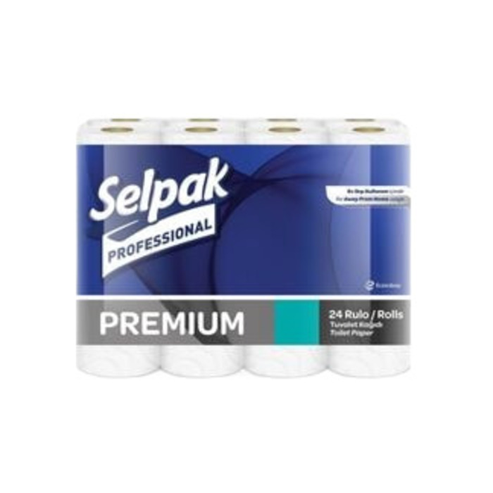 SELPAK PROF. PREMİUM TUVALET KAĞIDI 24 LÜ (3KATLI)