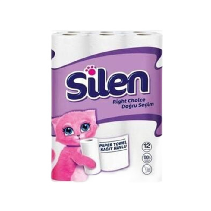 SİLEN 2 KATLI KAĞIT HAVLU 12 Lİ