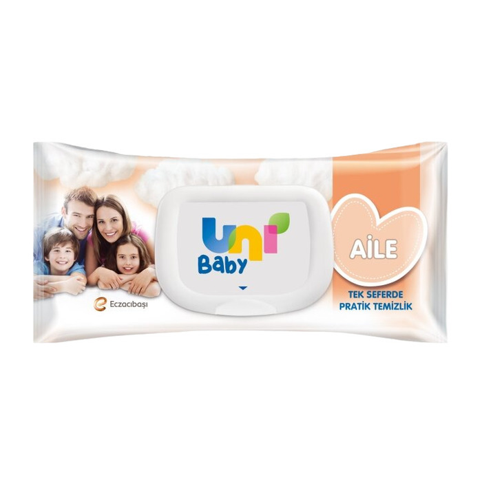 UNI BABY ISLAK MENDİL AİLE 90 LI