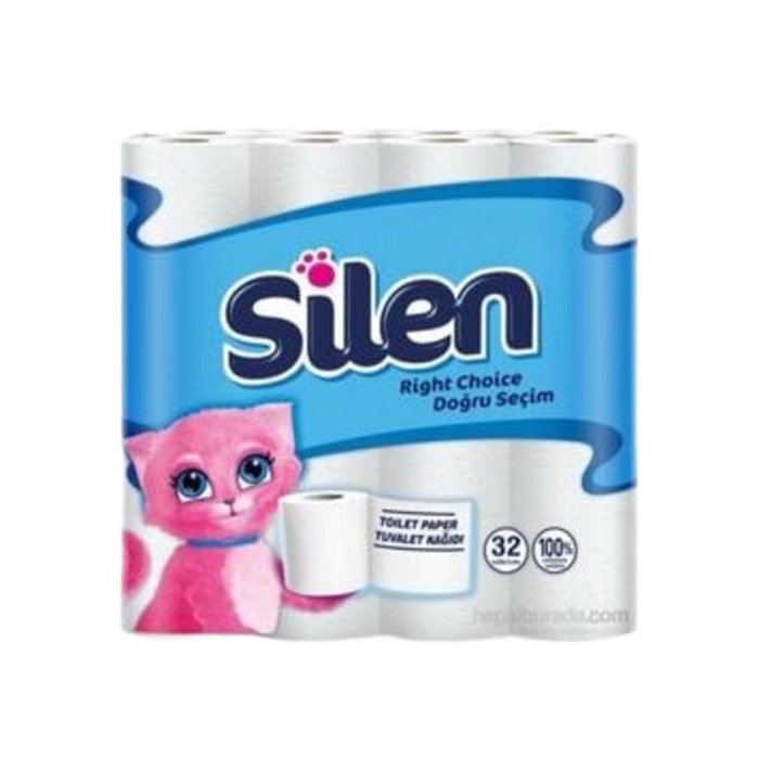 SİLEN TUVALET KAĞIDI 2 KATLI 32 Lİ