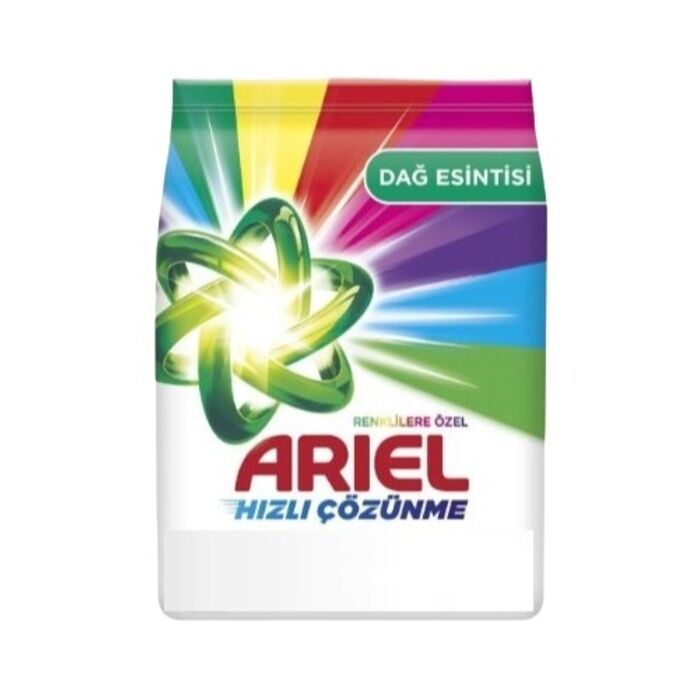 ARİEL RENKLİLERE ÖZEL TOZ DETERJAN DAĞ ESİNTİSİ 5 KG