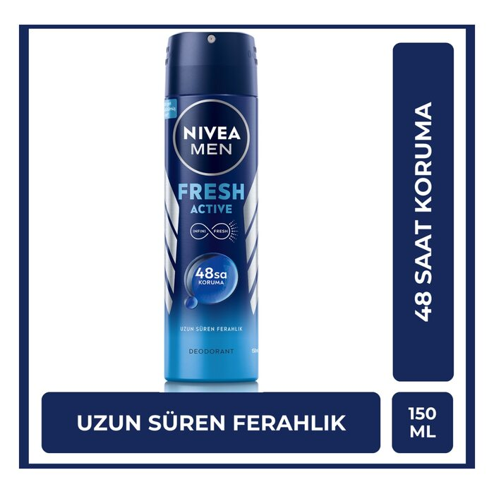 NİVEA MEN FRESH ACTIVE DEO 150 ML