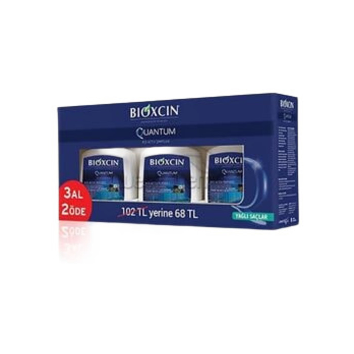 BİOXCİN QUANTUM ŞAMPUAN 3 AL 2 ÖDE (YAĞLI SAÇLAR) 3X300 ML