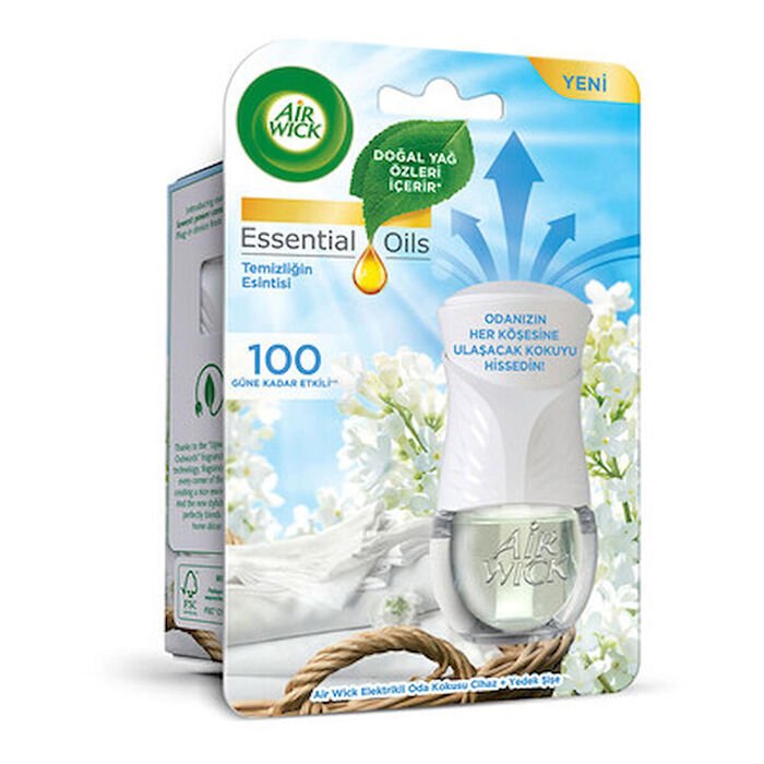 AİR WICK ELEKTRİK TEM. ESİNTİSİ MAKİNA 19 ML