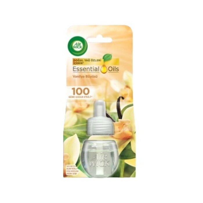 AİR WİCK ELEKTRİKLİ ODA KOKUSU  YEDEĞİ VANİLYA BÜYÜSÜ 19 ML