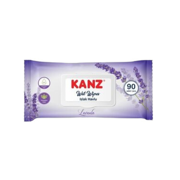KANZ ISLAK MENDİL LAVANTA 90LI