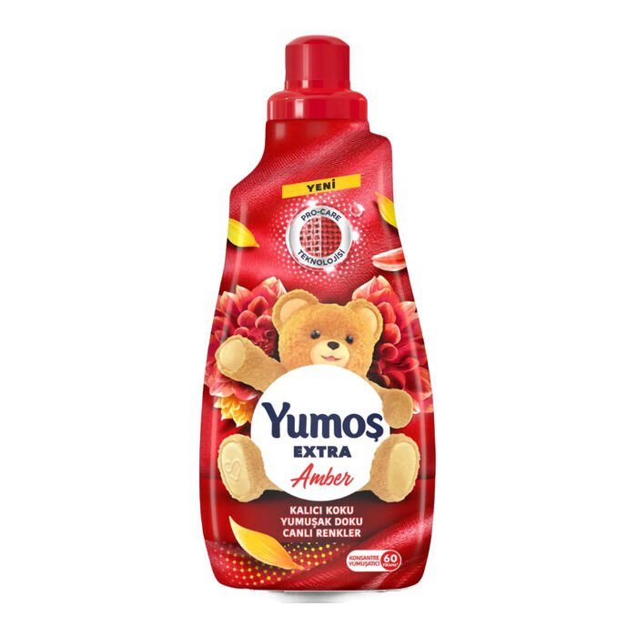 YUMOŞ ÇAMAŞIR YUMUŞATICISI EKSTRA AMBER 1440 ML