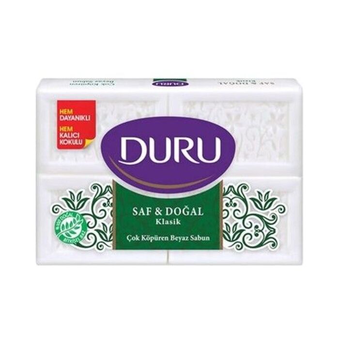 DURU SAF & DOĞAL KAYNAKLI BEYAZ SABUN KLASİK 600 GR