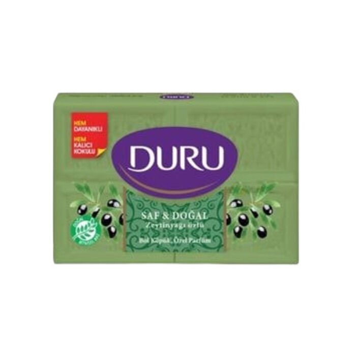 DURU SAF & DOĞAL KAYNAKLI SABUN ZEYTİNYAĞI ÖZÜ 600 GR