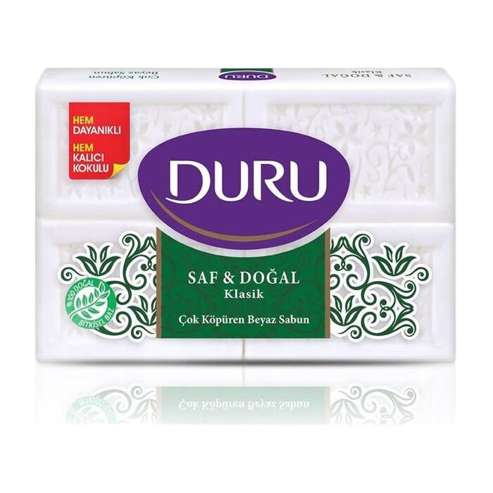 DURU SABUN DOĞAL KLASİK 600 GR + DUŞ SABUNU OKYANUS ESİNTİSİ 150 GR