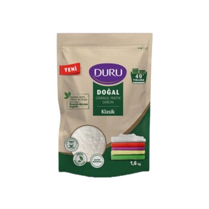 DURU GRANUL SABUN 1,6 KG KLASİK 6 LI