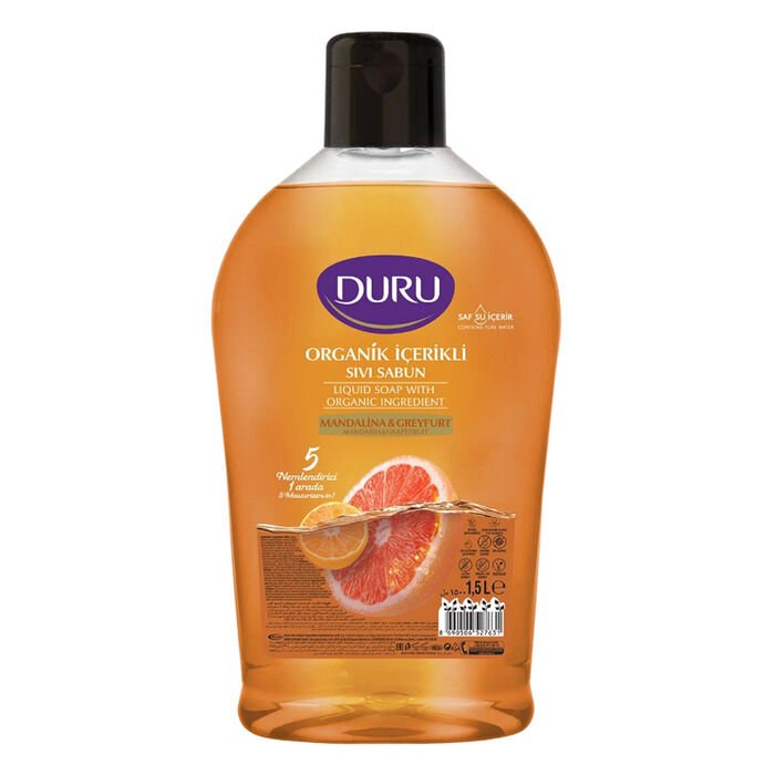DURU SIVI SABUN MANDALİNA & GREYFURT 1.5 LT