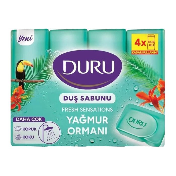 DURU DUŞ SABUNU YAĞMUR ORMANLARI 150X4 GR