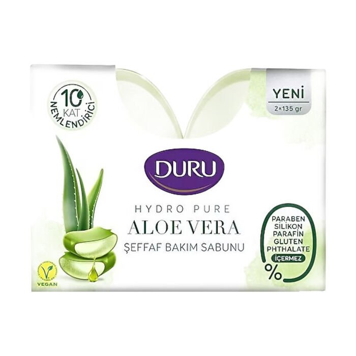 DURU HYDROPURE ALOEVERABAKIM SABUNU 135 GR *2