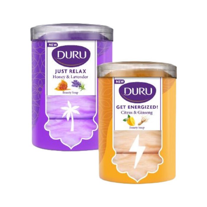 DURU MOODS LİMON VE GİRİSELİNLİ BANYO SABUNU 90X4 LÜ