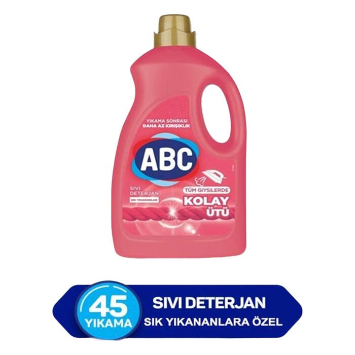 ABC SIVI ÇAMAŞIR DETARJANI KOLAY ÜTÜ 3 LT