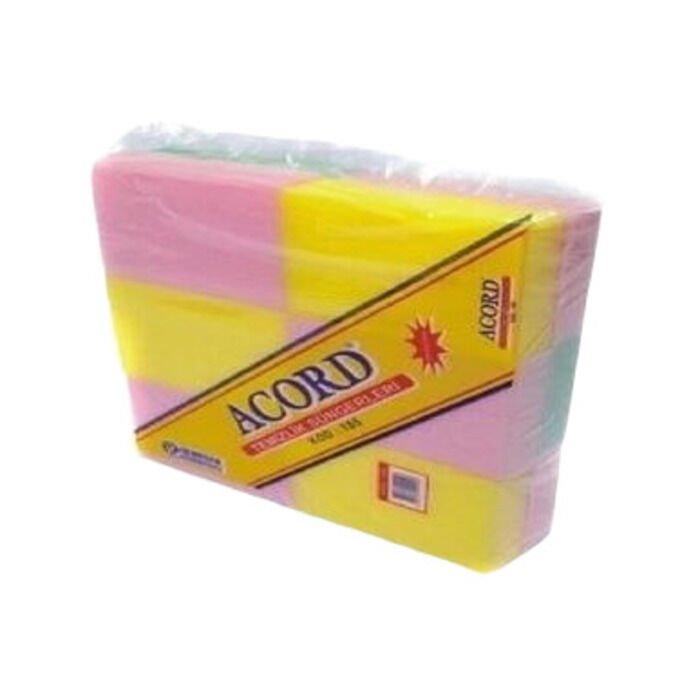 ACORD 185 RENKLİ TEMİZLİK SÜNGERİ 12 Lİ PAKET