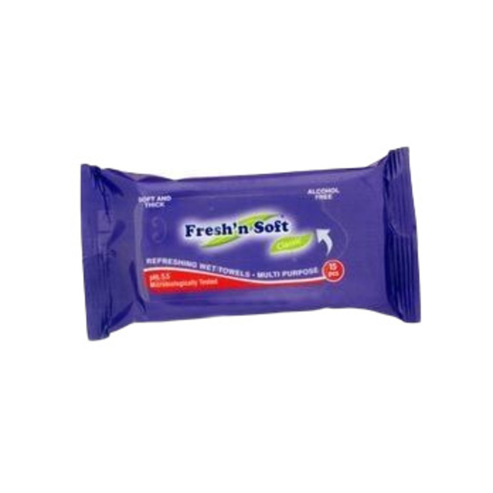 FRESH'N SOFT ISLAK MENDİL CLASSİC CEP MENDİL 15'Lİ