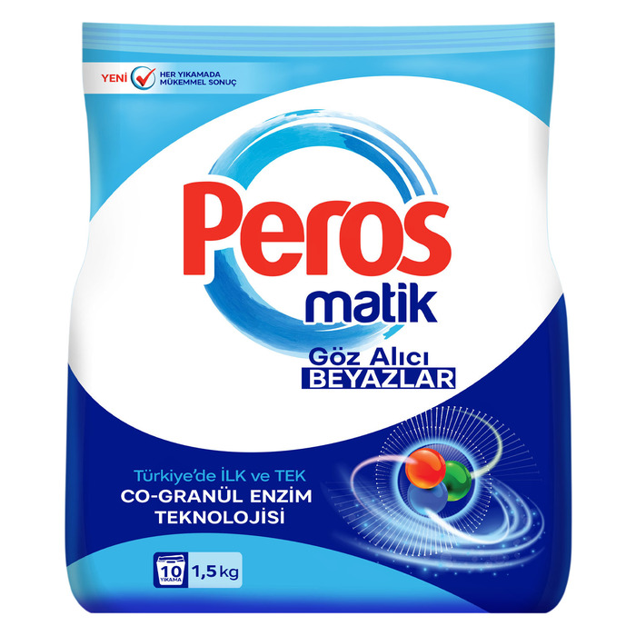 PEROS GÖZ ALICI BEYAZLAR ÇAMAŞIR DETARJANI 1,5 KG