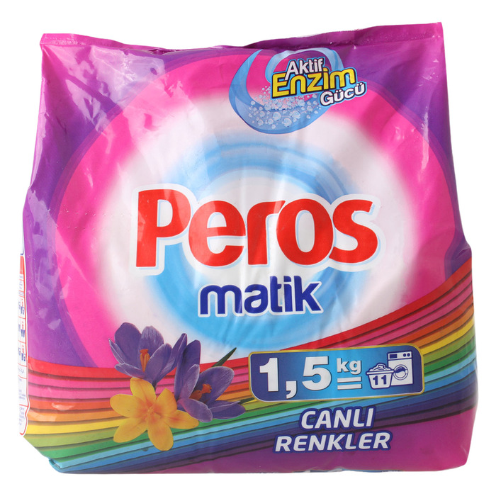 PEROS CANLI RENKLER ÇAMAŞIR DETARJANI 1,5 KG