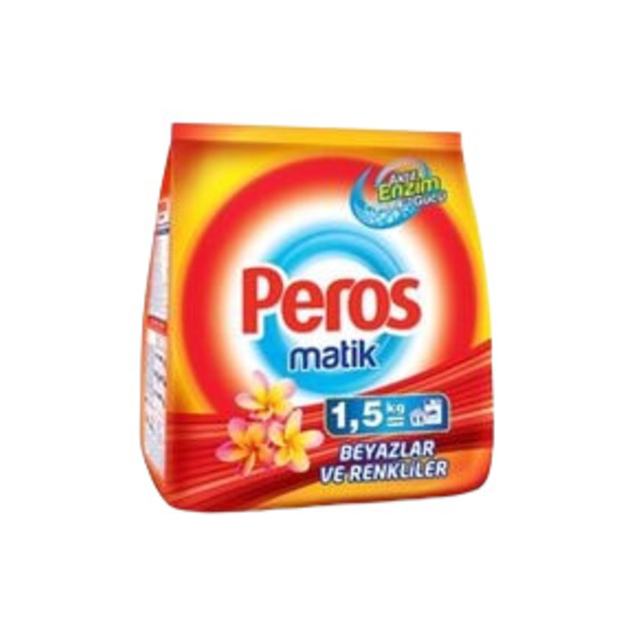 PEROS BEYAZLAR VE RENKLİLER İÇİN ÇAMAŞIR DETERJANI 1,5 KG