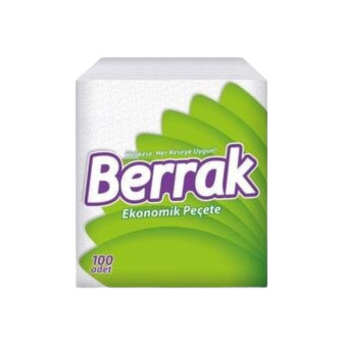 BERRAK ULTRA KARE SERVİS PEÇETE 100 LÜ