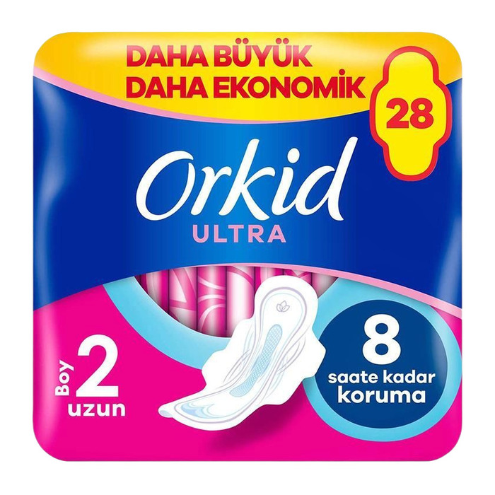 ORKİD ULTRA EKSTRA 4 LÜ PAKET UZUN 28 AD