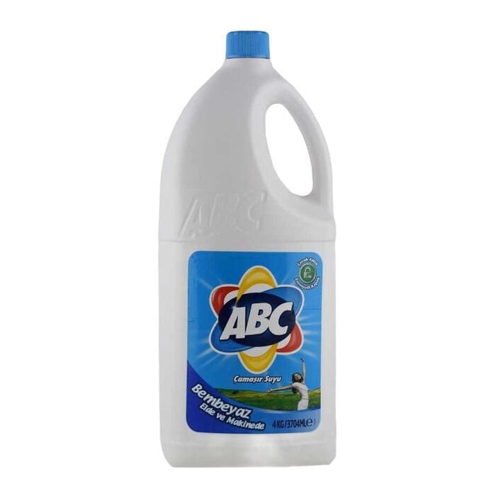 ABC ÇAMAşIR SUYU BEMBEYAZ VE PARLAK 4 LT