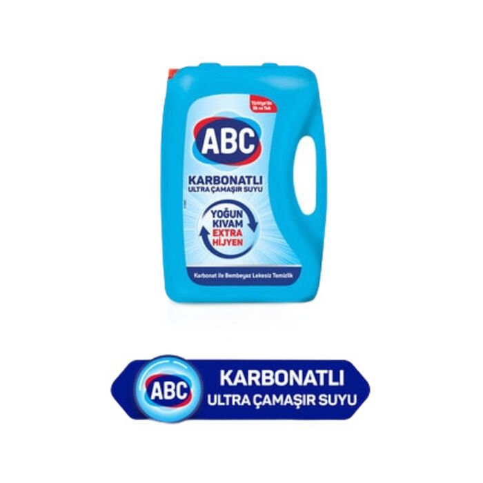 ABC KARBONATLI ULTRA YOĞUN KIVAMLI ÇAMAşIR SUYU 3250 ML