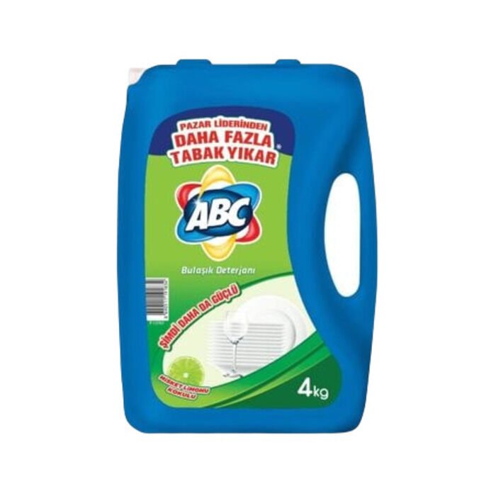 ABC BULAŞIK DETERJANI MİSKET LİMONU 4 KG