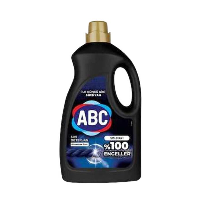 ABC SIVI ÇAMAŞIR DETARJANI SİYAHLAR İÇİN 3 LT
