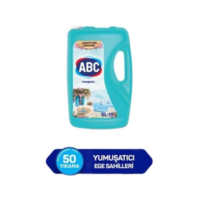 ABC ÇAMAŞIR YUMUŞATICISI EGE SAHİLLERİ 5 LT