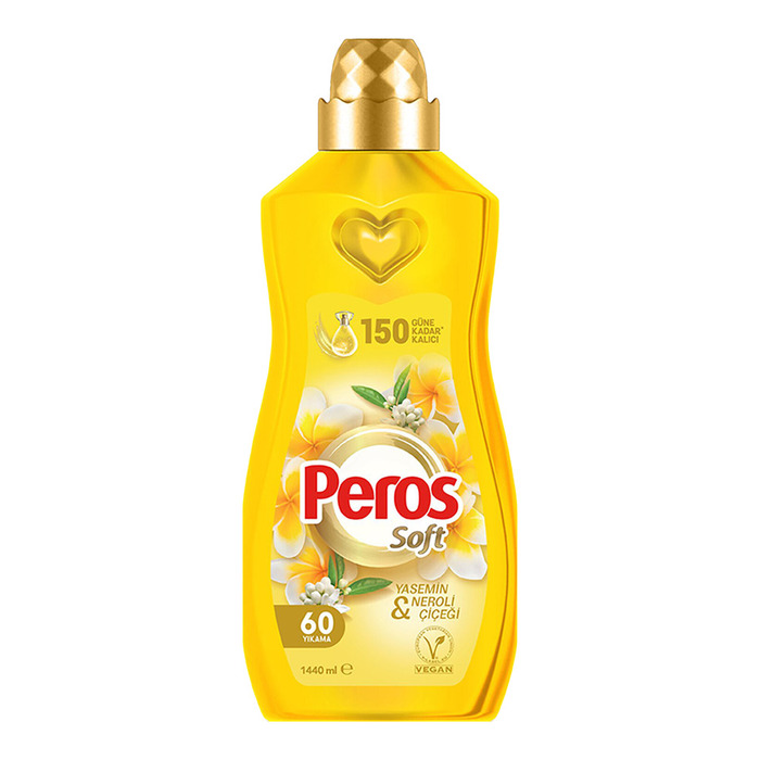 PEROS SOFT KONSANTRE ÇAM.YUMUŞATICISI YASEMİN NEROLİ ÇİÇEĞİ 1440 ML